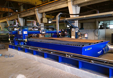 Masina de debitat cu oxigaz si plasma achizitionata cu fonduri europene prin SAB Consulting